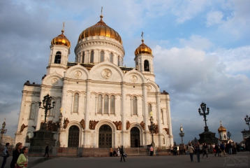 Chrám Krista Spasiteľa -najväčší pravoslávny chrám na svete.